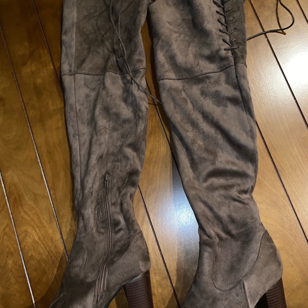 Above the knee boots